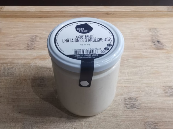 yaourt chatainge d'Ardèche AOP
